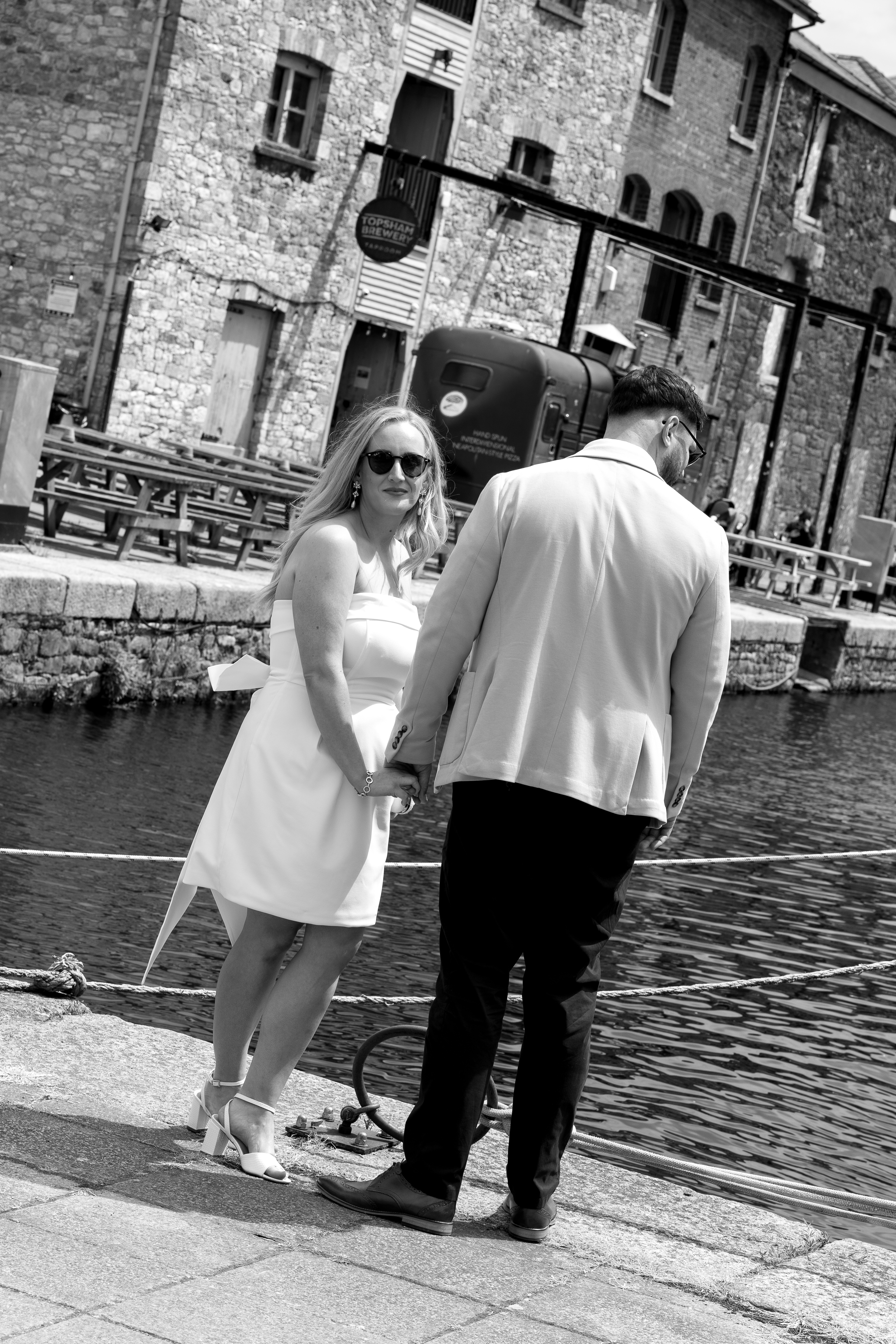 Devon wedding couple